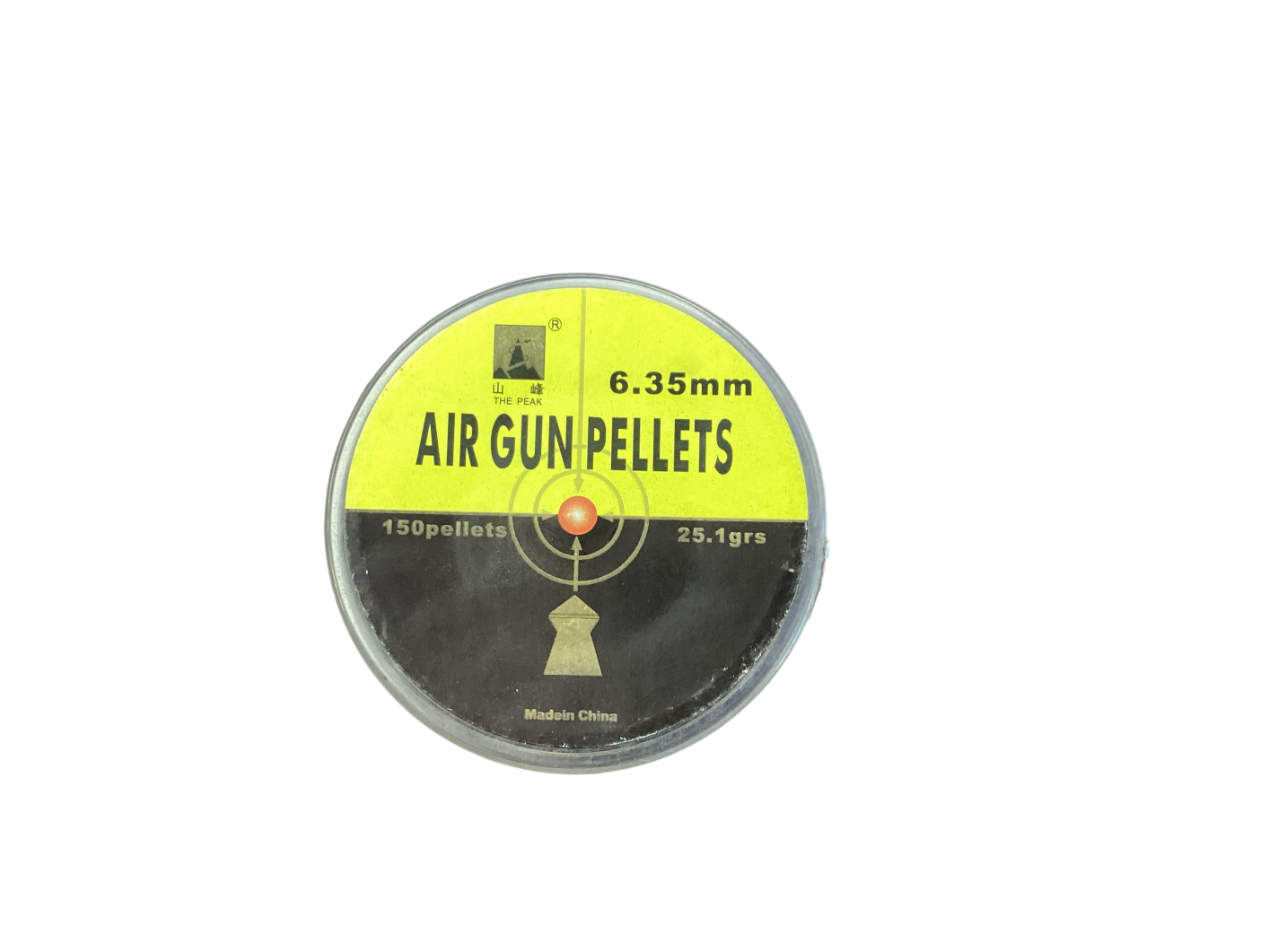 Peak Pointy 6.34mm (25cal) 25.1gr 150/tin Pellets