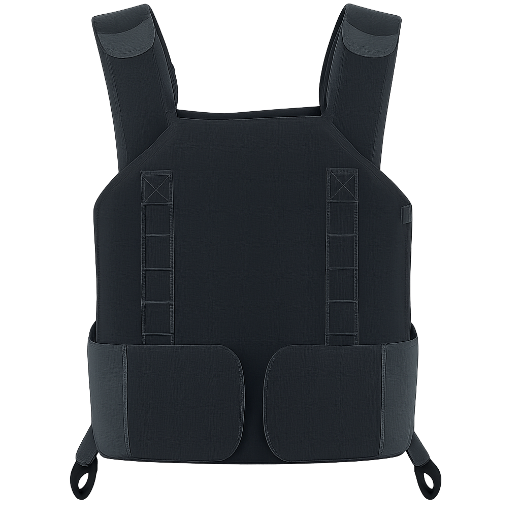 Premier Body Armor Discreet Plate Carrier - BLK Universal