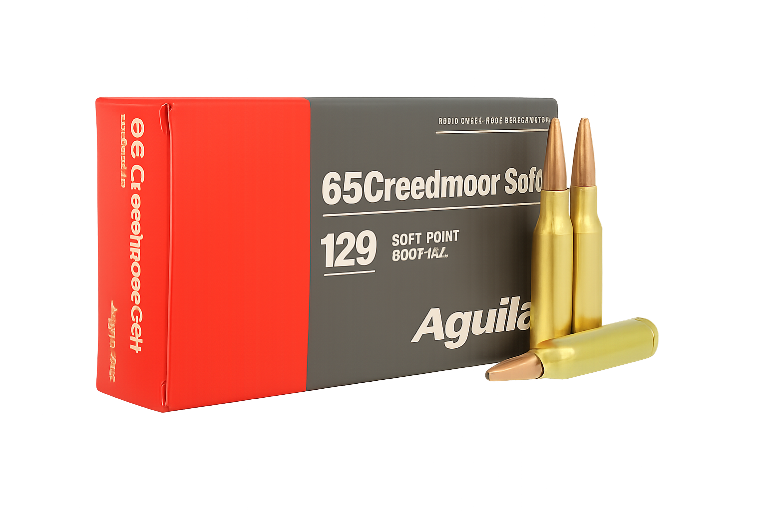 Aguila Interlock 6.5 Creedmoor 129gr SP 20rd/box Ammunition