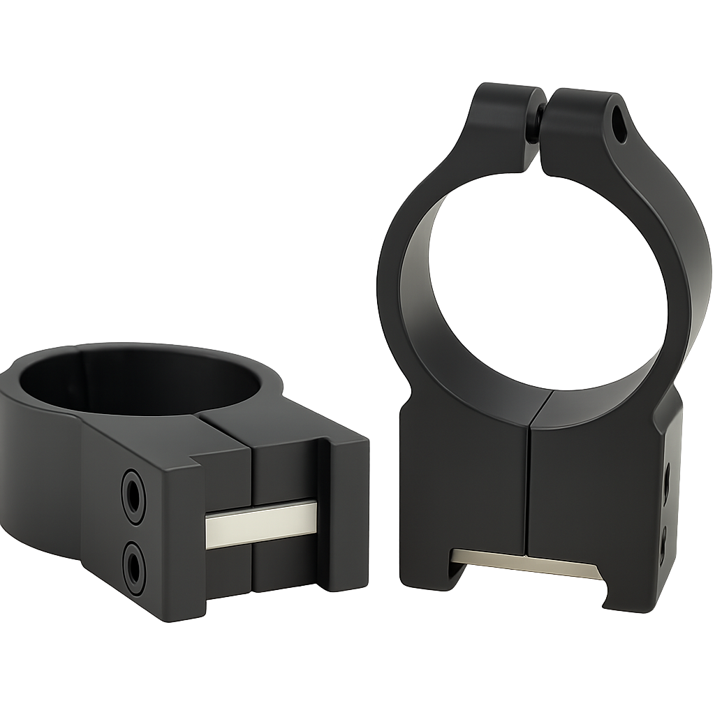 Warne Maxima Steel Rings - 30mm Extra High