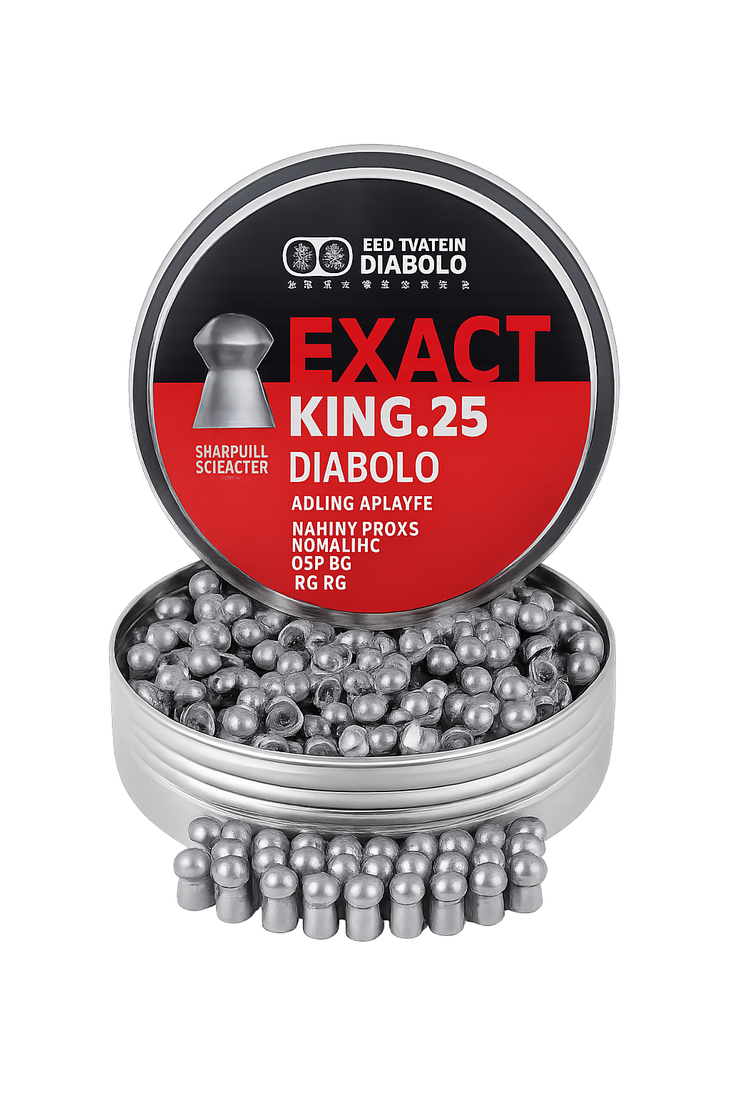 JSB Exact King Diablo .25Cal 25.39gr 350ct/tin Pellets